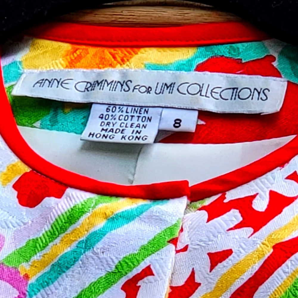 Linen,cotton  and silk by Anne Crimmons